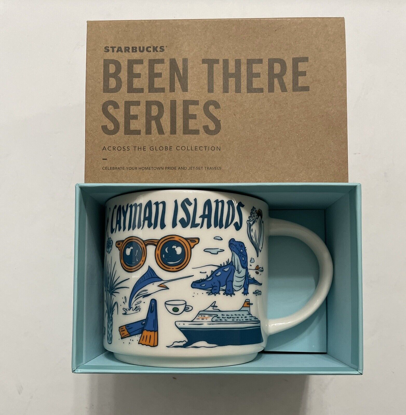 Starbucks Cayman Islands Mug Been There Series NEW in Box 14 oz Across the Globe - Sold on eBay December 13th, 2024 for $72.25