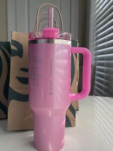 STANLEY x STARBUCKS EXCLUSIVE TUMBLER 40oz PINK NEW 2024 - Sold on eBay January 26th, 2024 for $275.00