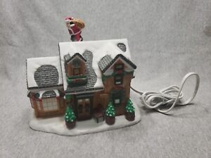 2001 United States Starbucks Holiday House Store Light Up Lighting Coffee Santa - Sold on eBay August 27th, 2023 for $214.77