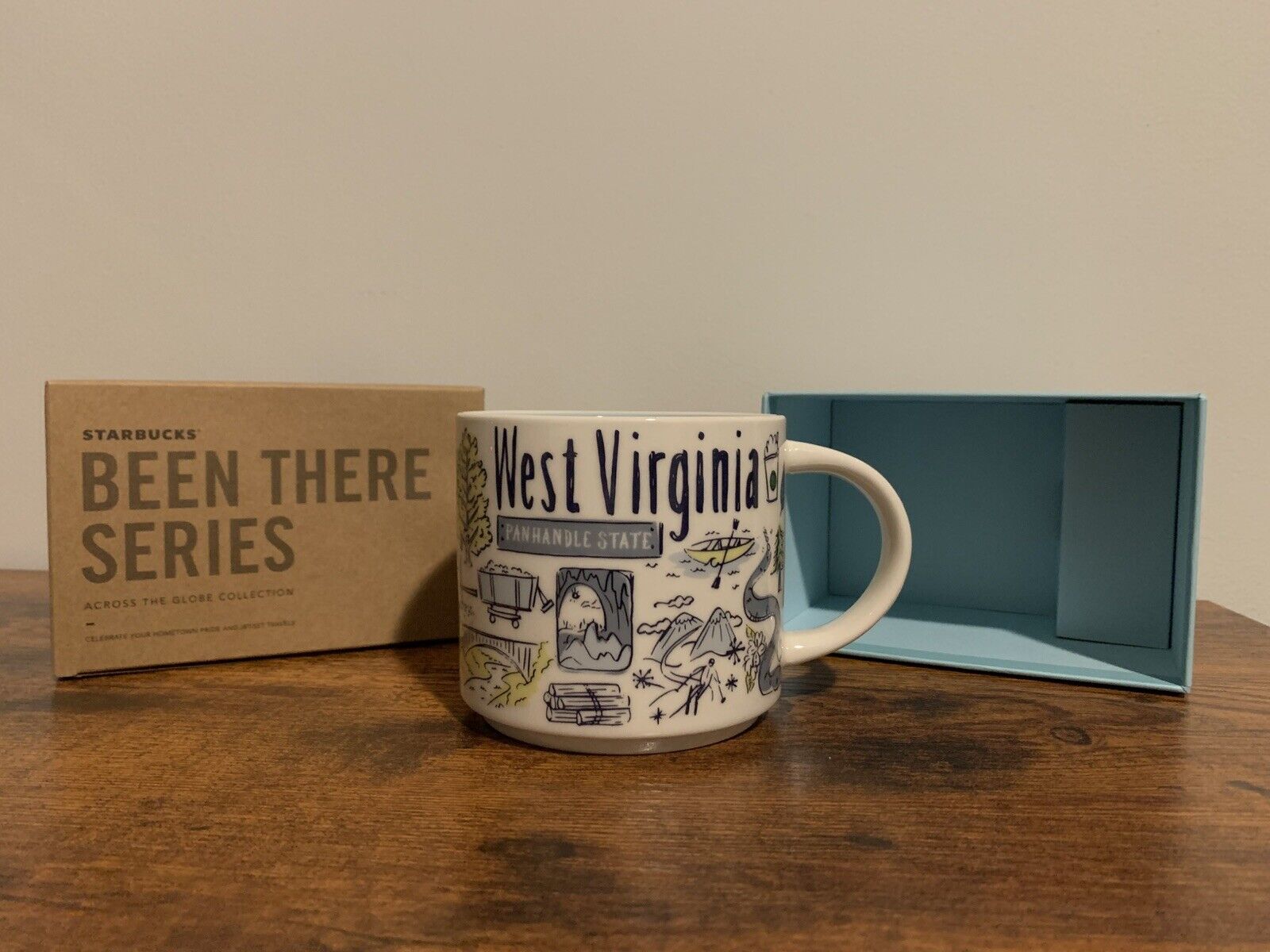 Starbucks Mug West Virginia WV Been There Series 14oz NEW In Box NIB - Sold on eBay January 2nd, 2025 for $154.95
