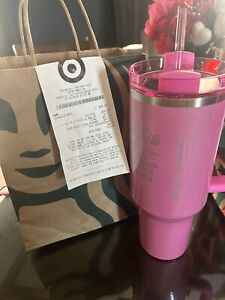 Stanley + Starbucks ?Winter Pink?  Limited Edition 40oz Tumbler - Sold on eBay January 7th, 2024 for $250.00