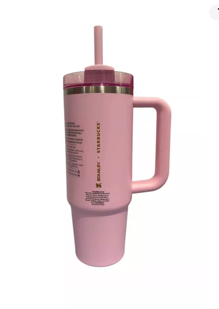 Starbucks Stanley Mexico Pink Limited Edition New Tumbler - Sold on eBay December 29th, 2024 for $90.00