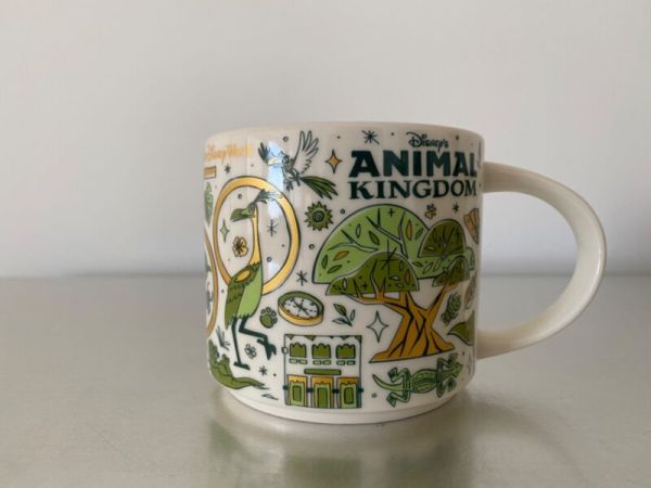Disney 50th Anniversary Starbucks Animal Kingdom & Hollywood Mugs + MK Ornament - Sold on eBay May 13th, 2024 for $142.00