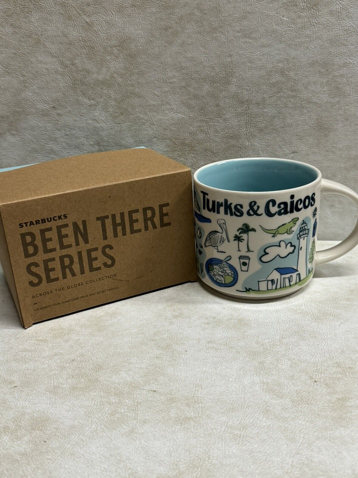 Starbucks Been There Series Turks & Caicos 14 oz Mug Across The Globe Collection - Sold on eBay January 4th, 2025 for $69.99