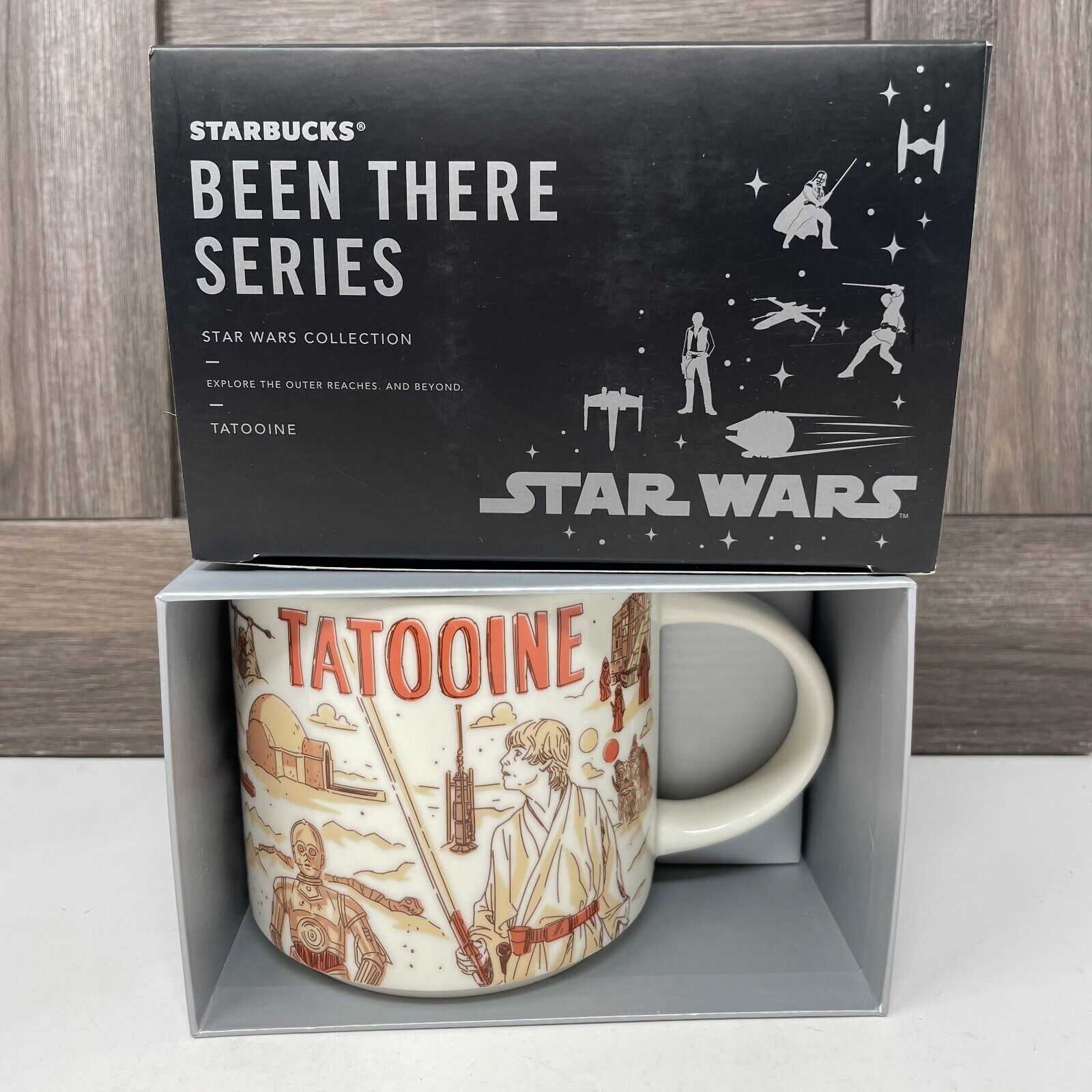 Starbucks Star Wars Tatooine Mug Been There Series 2021 14oz Disney Parks New - Sold on eBay December 15th, 2024 for $79.99
