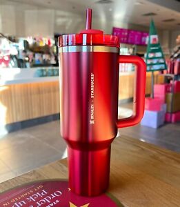 !Volume Buy Discount! Starbucks X Stanley 2023 Holiday Red Tumbler Mug (40 oz) - Sold on eBay November 13th, 2023 for $150.00