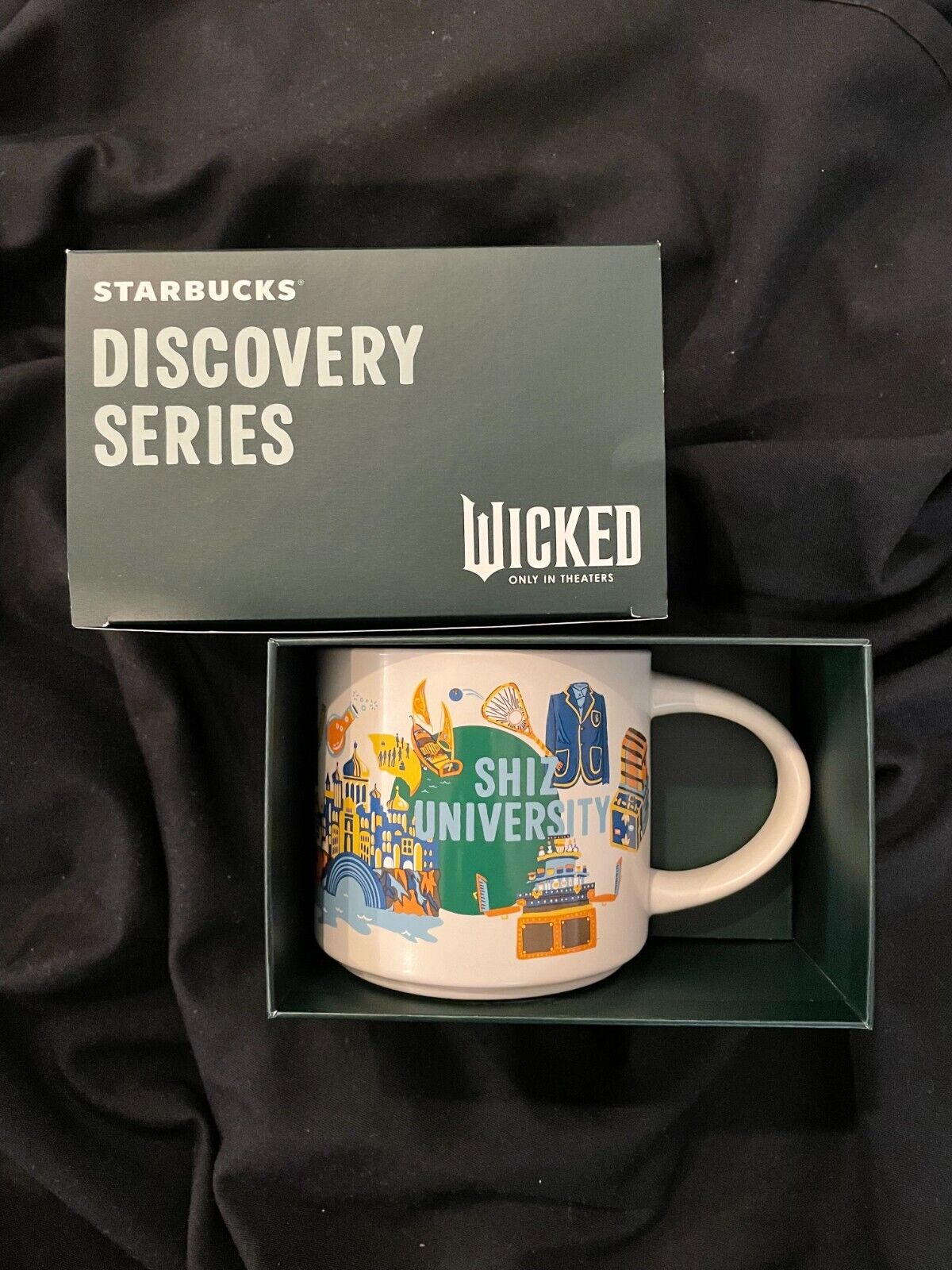 Universal Studios Starbucks 2024 Wicked Shiz University Discovery Series Mug - Sold on eBay March 7th, 2025 for $70.00