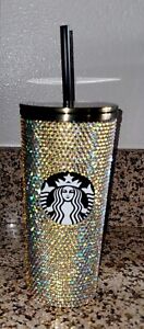 2023 STARBUCKS PHILIPPINES GOLD YELLOW RHINESTONE STAINLESS STEEL COLD CUP - Sold on eBay October 29th, 2023 for $185.00