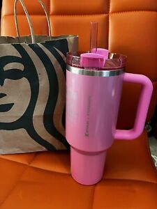 ?STANLEY x STARBUCKS? EXCLUSIVE TUMBLER 40OZ ?PINK NEW 2024? - Sold on eBay February 8th, 2024 for $270.00