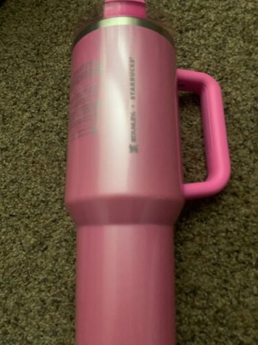 Stanley x Starbucks Winter Pink 40oz Tumbler (2024 Target Exclusive) Brand New - Sold on eBay March 16th, 2024 for $130.00 (1 bids) 