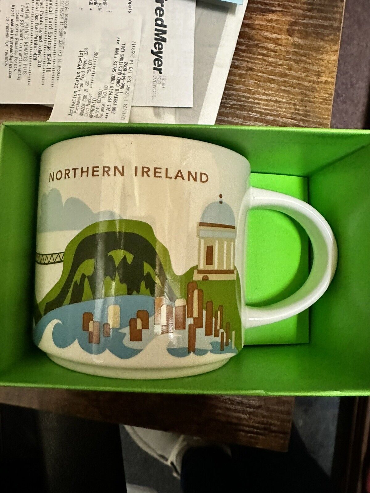 Starbucks YAH Mug Northern Ireland Cup Mug You Are Here 14 Oz brand new - Sold on eBay March 30th, 2025 for $75.00