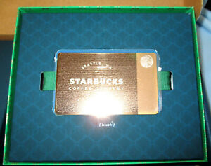 New Limited Starbucks 2013 Limited Edition Rose Metal Gold Gift Card zero $0 bal - Sold on eBay October 10th, 2023 for $1,450.00