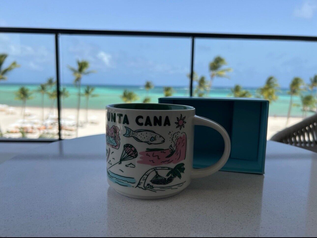 Starbucks Punta Cana Dominican Republic ?? BEEN THERE. Brand New Unused W/SKU - Sold on eBay March 5th, 2025 for $62.00