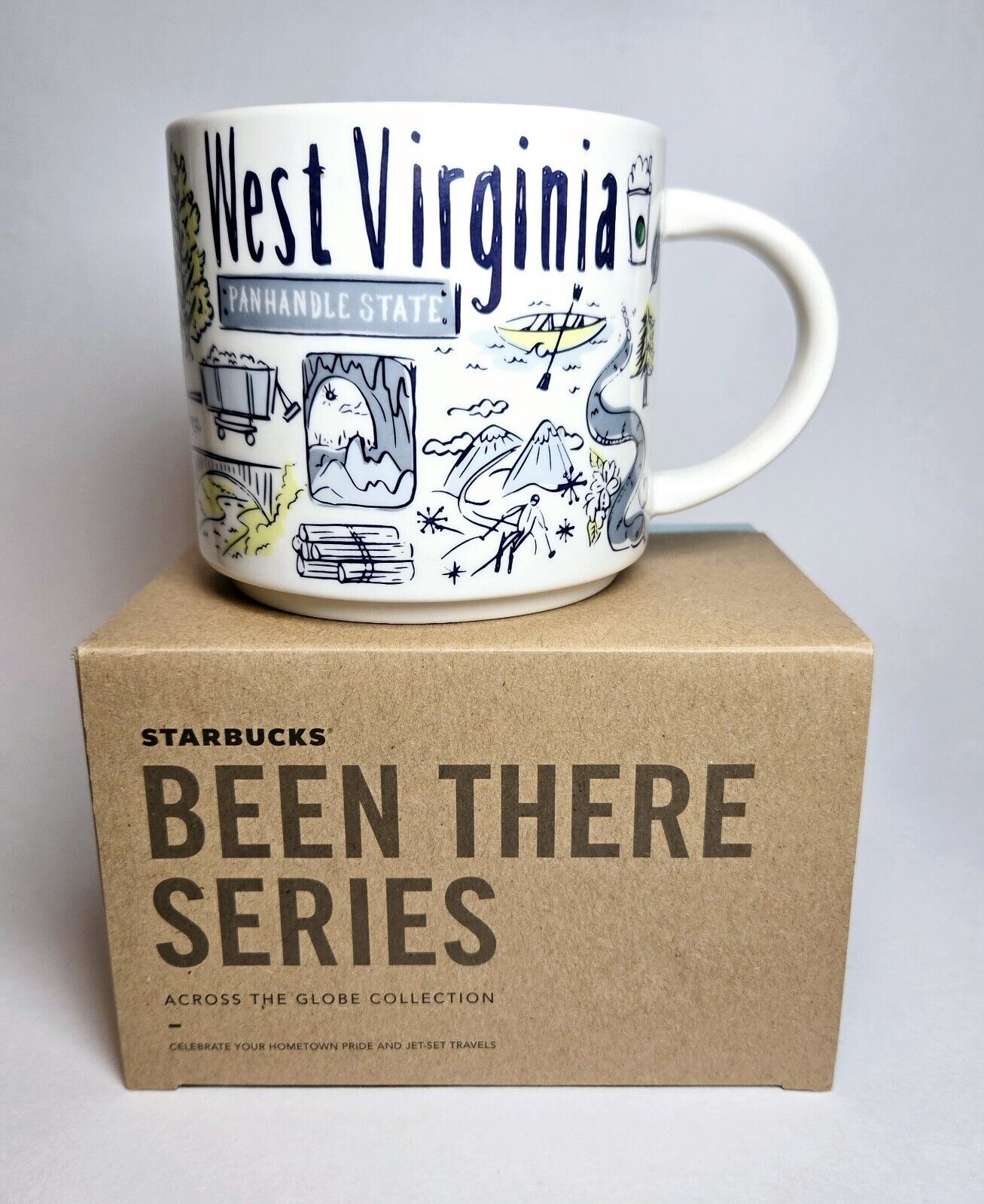 Starbucks Mug West Virginia WV Been There Series 14oz NEW In Box NIB - Sold on eBay December 6th, 2024 for $295.95