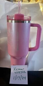 Starbucks x Stanley 40 oz Tumbler Winter Pink Target Exclusive Collab BRAND NEW - Sold on eBay January 18th, 2024 for $299.00