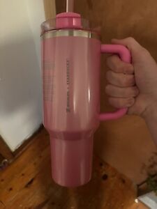 Stanley x Starbucks Exclusive 2024 Pink 40oz Tumbler NEW Early Release!!! - Sold on eBay January 10th, 2024 for $260.00 (35 bids) 