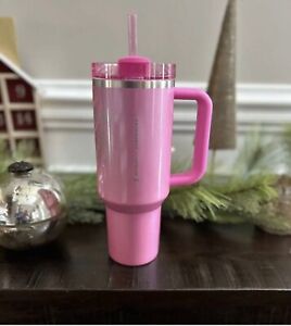 Stanley x Starbucks Exclusive 2024 Pink 40oz Tumbler NEW Early Release!!! - Sold on eBay January 7th, 2024 for $240.00