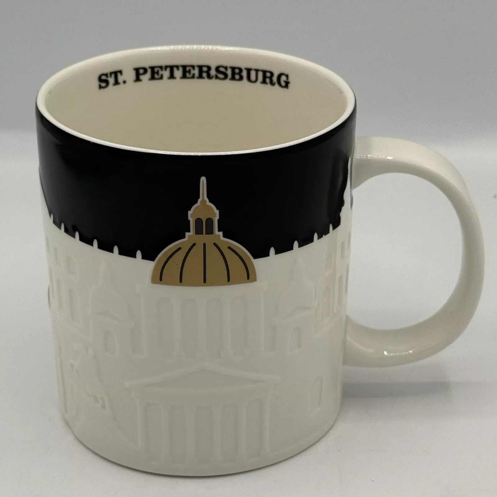 Starbucks 2013 St Petersburg Relief 3D Coffee Tea Mug Cup City Series Rare - Sold on eBay May 13th, 2025 for $269.99