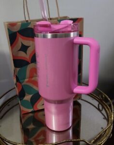Starbucks x Stanley 40 oz Tumbler Winter Pink Target Exclusive Collab BRAND NEW - Sold on eBay January 18th, 2024 for $250.00 (1 bids) 