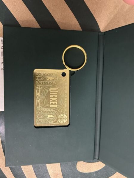 Wicked Starbucks limited Edition Gift Card $50 Pre-Loaded - Sold on eBay October 22nd, 2024 for $130.00