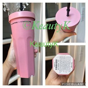Starbucks Blackpink matte cold cup 14 oz plastic tumbler Vietnam Pink Tumbler - Sold on eBay August 16th, 2023 for $173.50 (14 bids) 