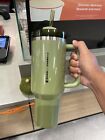 Starbucks Olive Green Pearl Stanley 40oz Tumbler Glitter Fall Release 2024 New - Sold on eBay September 9th, 2024 for $95.00