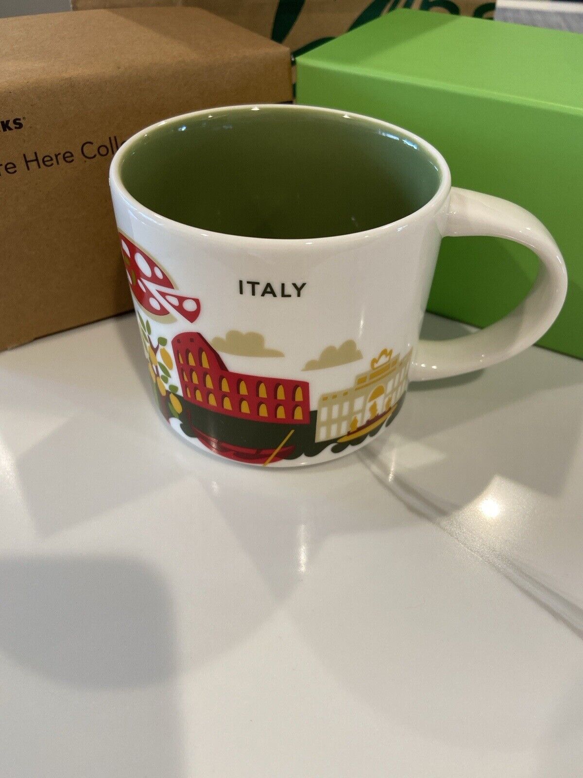 ??Starbucks Italy Mug Cup  YAH 14oz New In Box ?? - Sold on eBay February 20th, 2025 for $65.00