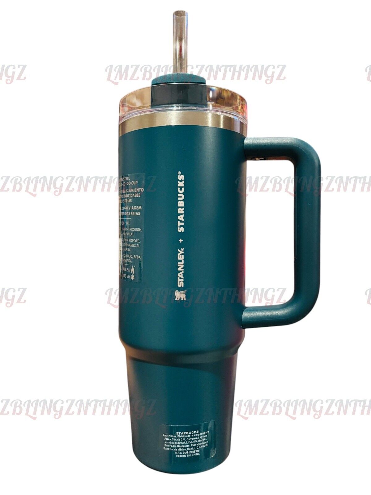 Stanley x Starbucks Mexico 2024 Teal 30oz SS Tumbler~BNWT~US SELLER - Sold on eBay March 12th, 2025 for $135.00