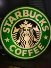 Starbucks two sided Metal Round Sign standard 110 plug in - Sold on eBay June 29th, 2024 for $75.00 (1 bids) 