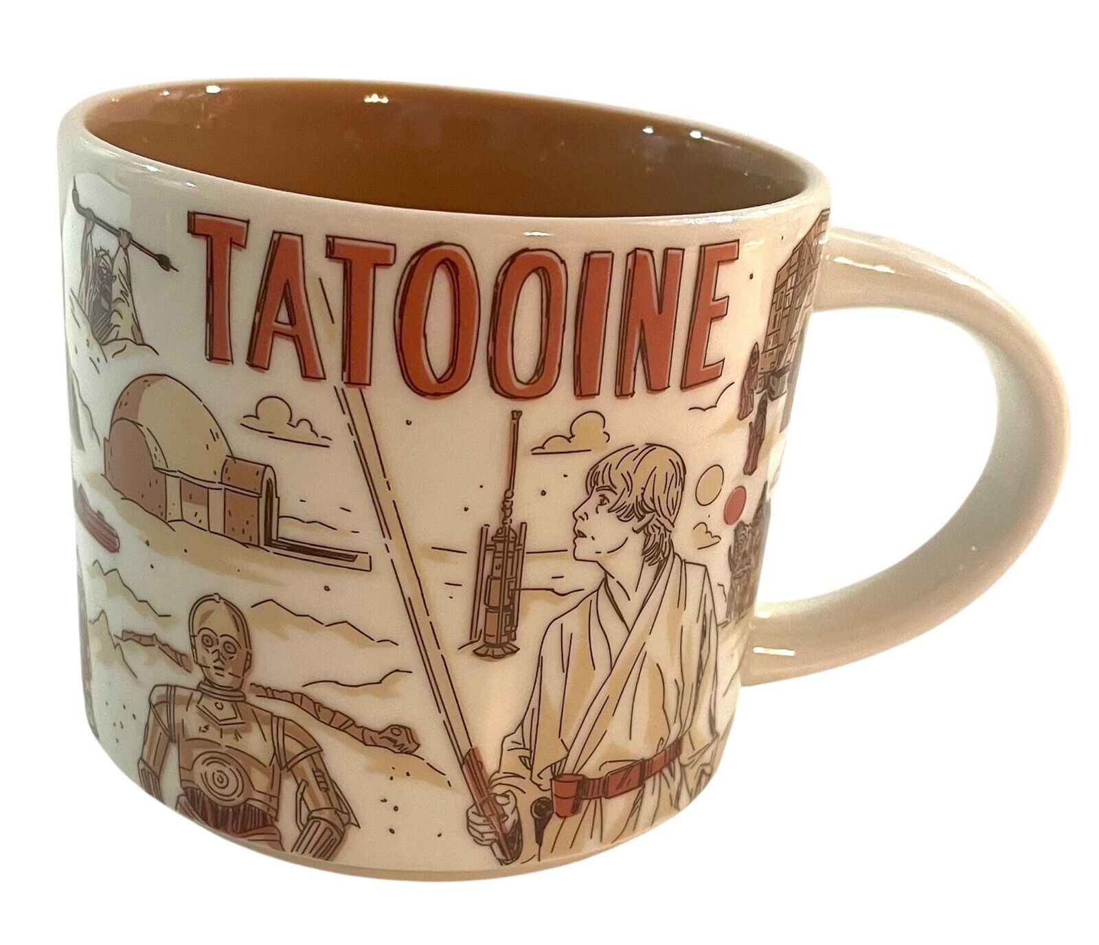 Starbucks Star Wars Tatooine Mug Been There Series 2021 14oz Disney Parks New - Sold on eBay March 14th, 2025 for $75.00