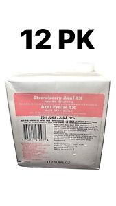 12 Pk     STARBUCKS Strawberry Acai Refresher  Base 4x Concentrate JAN 2024 - Sold on eBay December 3rd, 2023 for $199.00