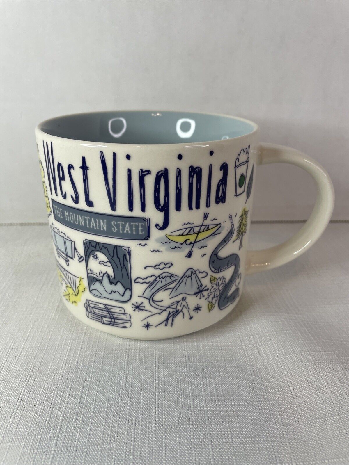 Starbucks Mug West Virginia WV Been There Series 14oz - Sold on eBay January 4th, 2025 for $92.50