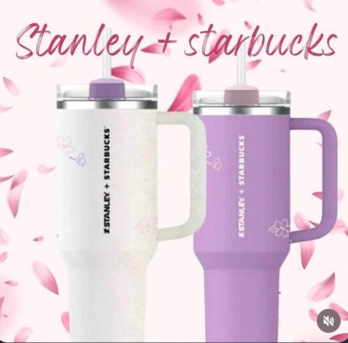 STANLEY x STARBUCKS 2024 Japan Sakura Philippines Exclusive Release 40oz Tumbler - Sold on eBay March 13th, 2024 for $180.00