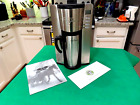 STARBUCKS BARISTA AROMA SOLO HOME COFFEE BREWER STAINLESS STEEL & TRAVEL TUMBLER