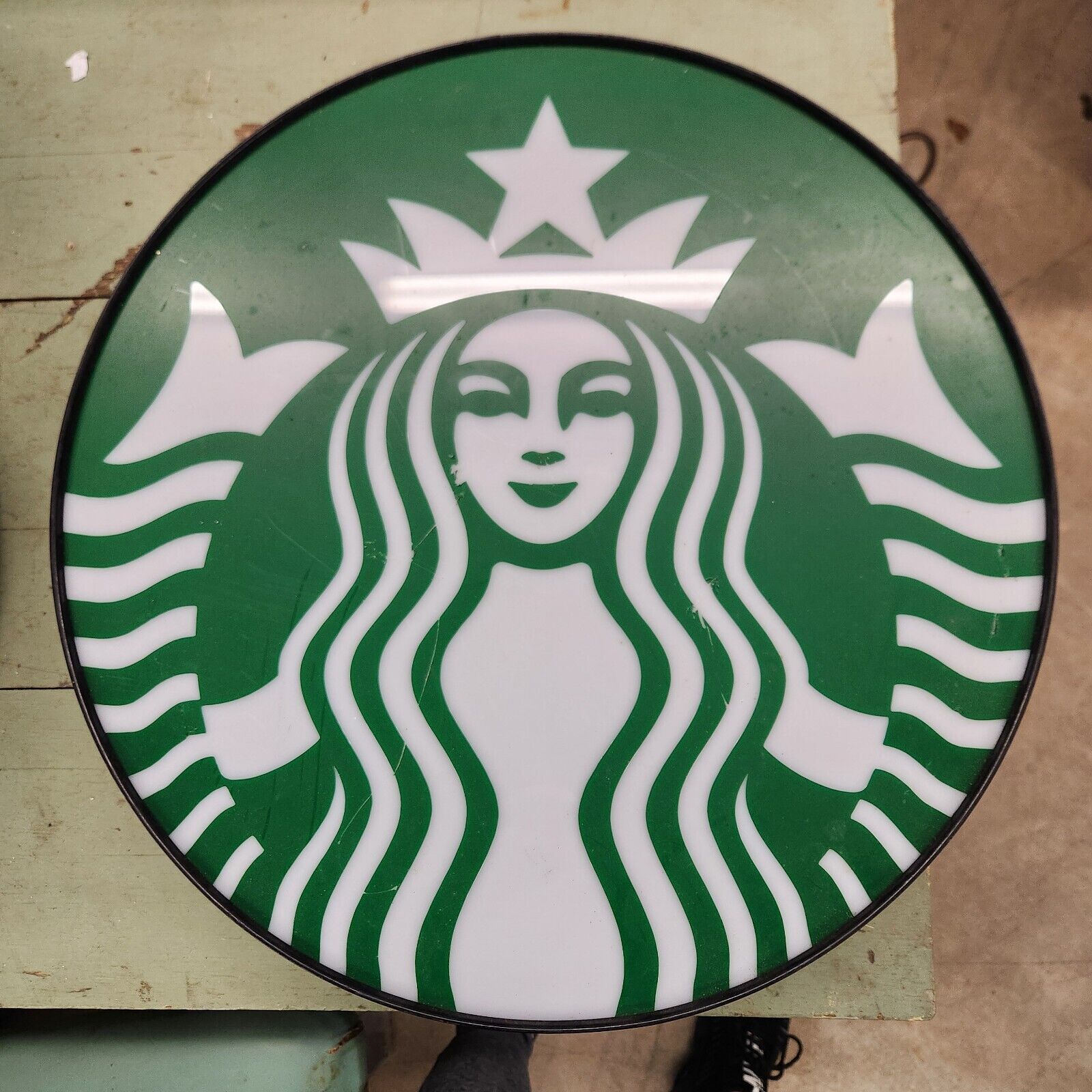 18” Starbucks Store Commercial Lighted Sign - Sold on eBay December 26th, 2024 for $69.00