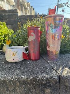 Starbucks 2024 Lunar New Year of the Dragon Full Set 12oz 14oz 24oz tumbler Mug - Sold on eBay January 12th, 2024 for $500.00