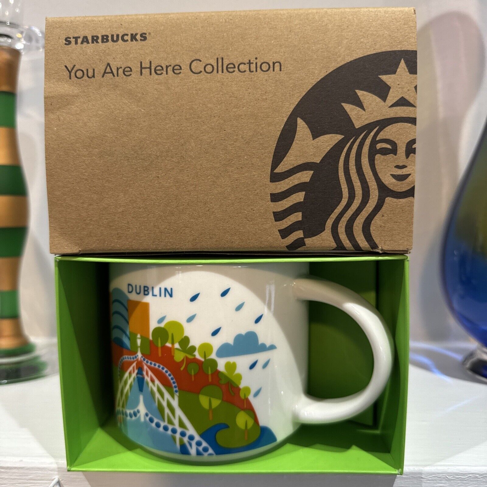 Starbucks You Are Here - Dublin Ireland Mug 14 Oz  - New in Box - Sold on eBay February 17th, 2025 for $72.99
