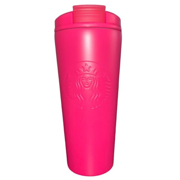 Starbucks Europe Pink Barbie Pop-Up Straw SS 16oz Cold Cup Tumbler~US SELLER - Sold on eBay October 9th, 2024 for $92.99