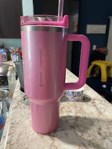 Stanley x Starbucks Winter Pink 40oz Tumbler 2024 *Read Description* - Sold on eBay February 24th, 2024 for $200.00 (1 bids) 