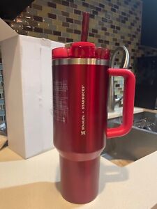 Starbucks X Stanley 2023 Holiday Red 40oz Tumbler Limited Edition NEW - Sold on eBay January 24th, 2024 for $250.00