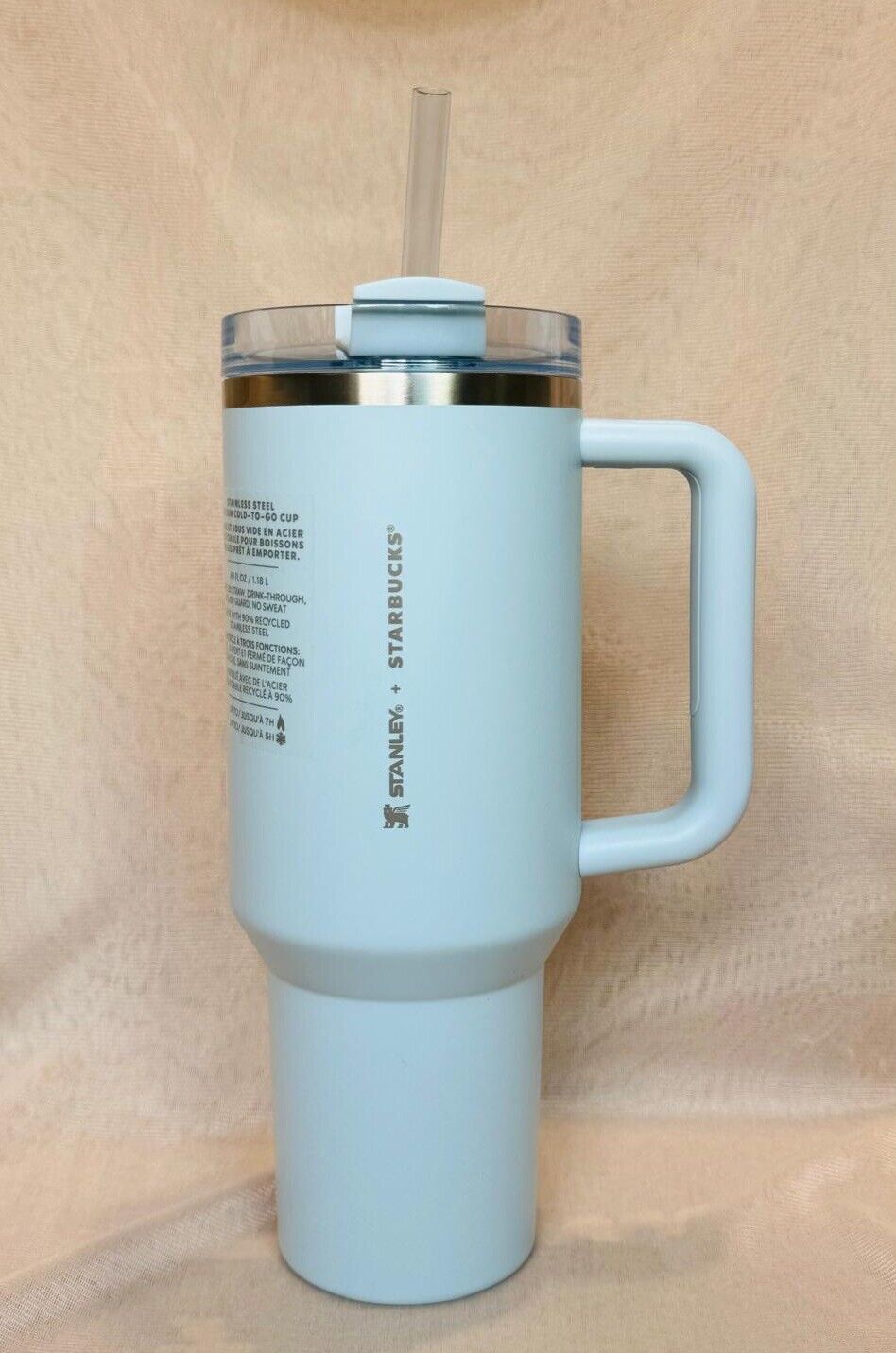 Starbucks X Stanley Spring Blue 40oz Tumbler 2024 Brand New! - Sold on eBay December 19th, 2024 for $99.00