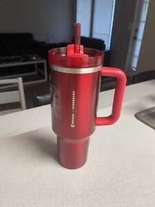 ? Starbucks x Stanley Holiday 2023 Collab (40 oz) Red Tumbler Mug ? SHIPS TODAY - Sold on eBay November 3rd, 2023 for $169.99