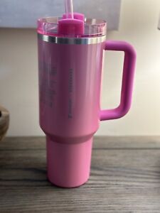 Stanley x Starbucks Winter Pink 40oz Tumbler (2024 Target Exclusive) New In Hand - Sold on eBay January 8th, 2024 for $275.00