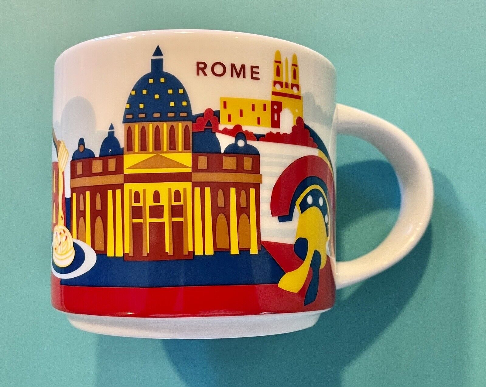 STARBUCKS COFFEE MUG - ROME,  ITALY ?? - Sold on eBay March 10th, 2025 for $70.00