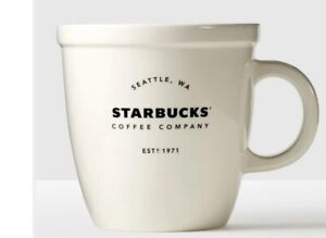 NEW Starbucks Jumbo Giant 2016 Ltd Ed Abbey Classic Logo 10" 138 oz  Ceramic Mug - Sold on eBay December 16th, 2023 for $635.00 (1 bids) 
