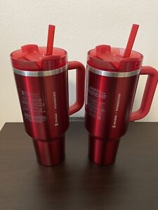 Starbucks X Stanley 2023 Holiday Red 40oz Tumbler (Limited Edition) - Sold on eBay November 17th, 2023 for $175.00
