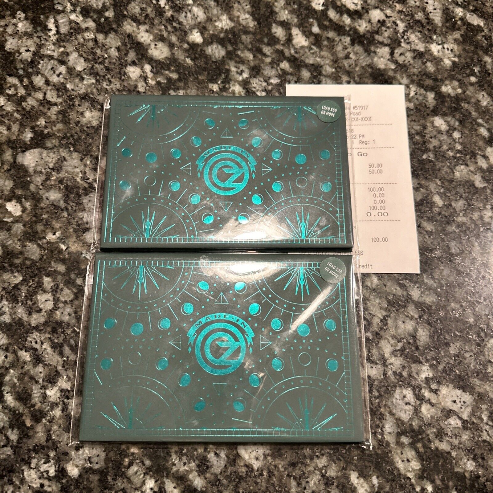 Limited Edition Starbucks WICKED Gold Gift Card 2024 Loaded with $50 LOT OF 2 - Sold on eBay December 19th, 2024 for $175.00