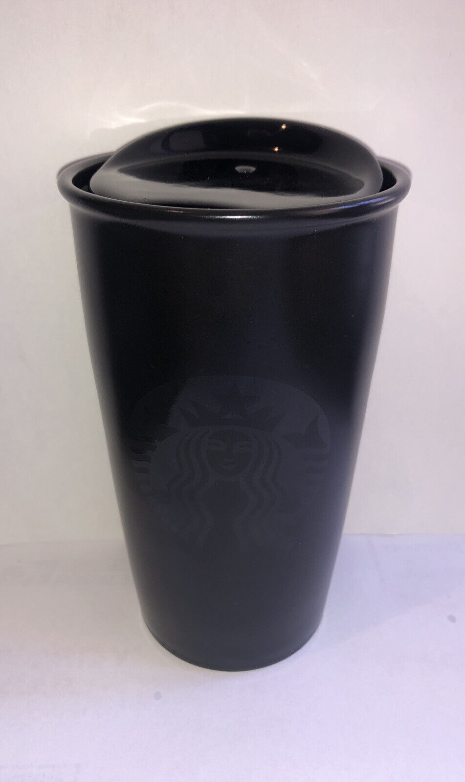 Starbucks Siren Matt Black Double Wall Ceramic Traveler 12OZ Free Shipping - Sold on eBay January 30th, 2025 for $89.99