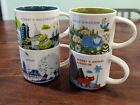 LOT 4 Starbucks You are Here DisneyWorld Disney Parks Mug Epcot Disneyland 14oz - Sold on eBay April 23rd, 2024 for $100.00