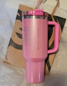 Stanley x Starbucks Exclusive 2024 Pink 40oz Tumbler NEW Early Release!!! - Sold on eBay January 8th, 2024 for $330.00
